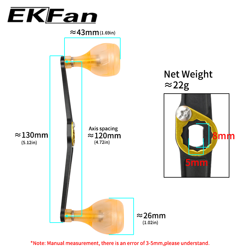 EKFan 130MM Ultralight Alloy H - đánh giá và giá Fishing Boat Steering Wheel